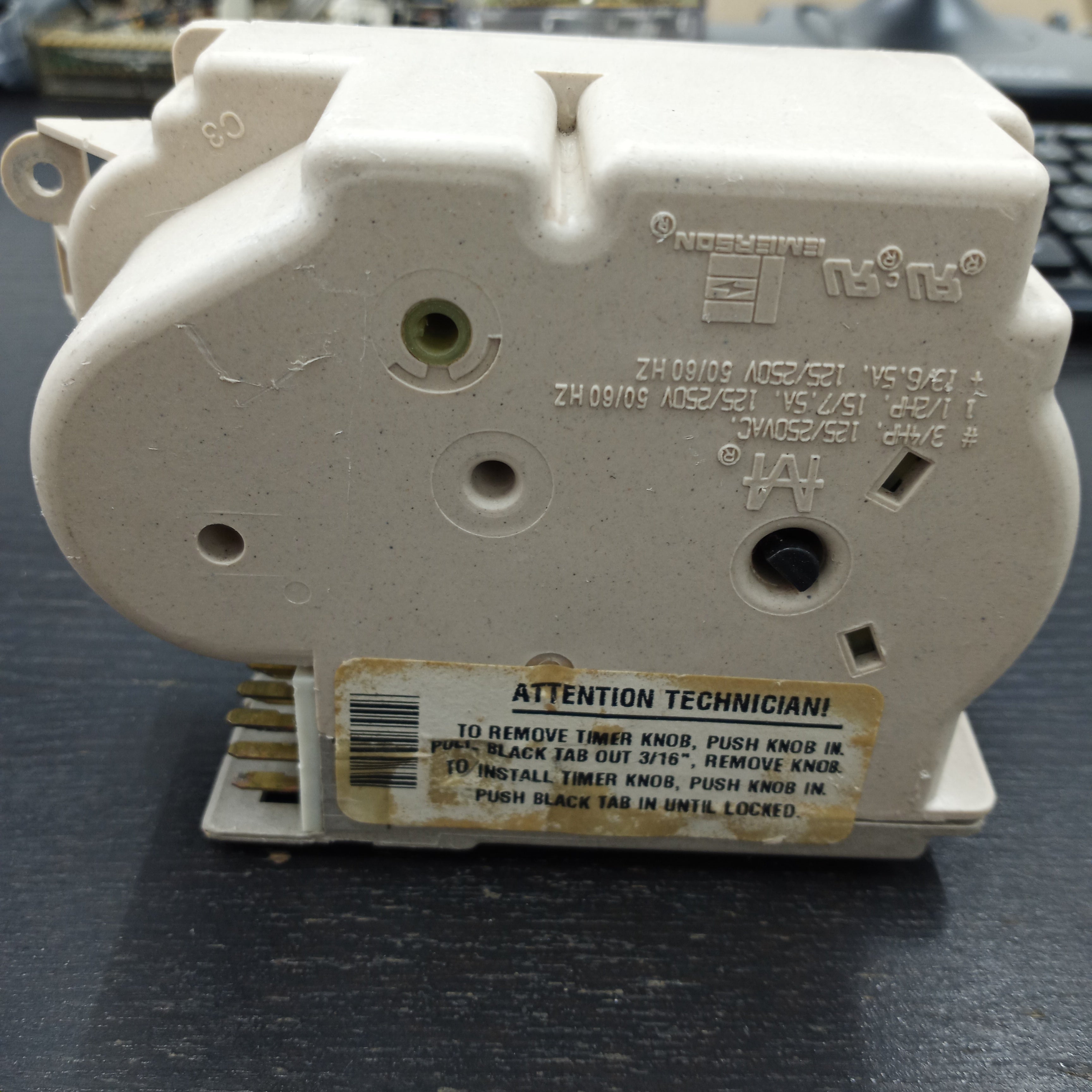 Whirlpool Laundry Center Washer Timer WP3952499 Whirlpool Laundry Center Washer Timer WP3952499